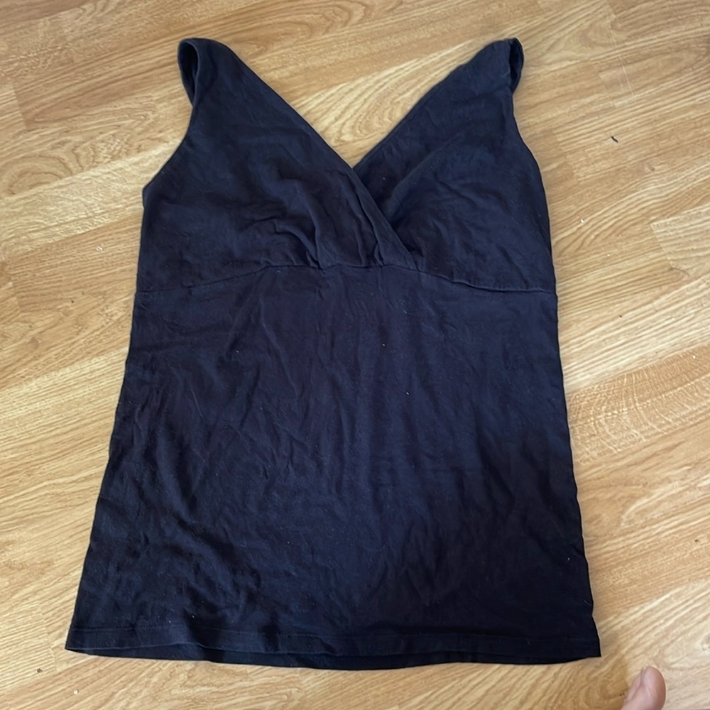 Maternity / Nursing tank top with adjustable straps